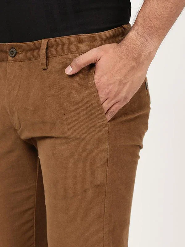 Men's Brooklyn Fit Cotton Stretch Trousers - Image 6