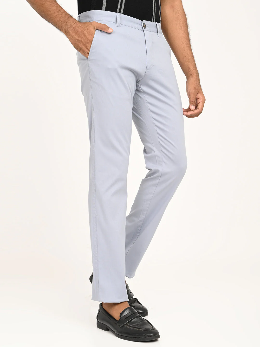 Men's Brooklyn Fit Cotton Stretch Trouser - Image 15