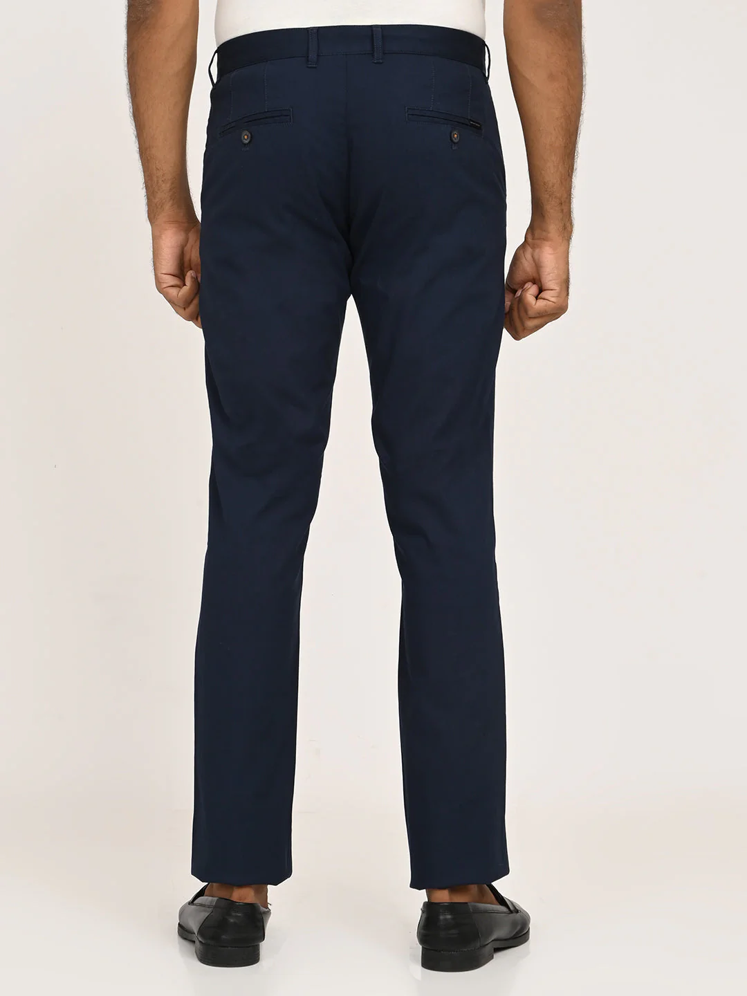 Men's Brooklyn Fit Cotton Stretch Trouser - Image 4