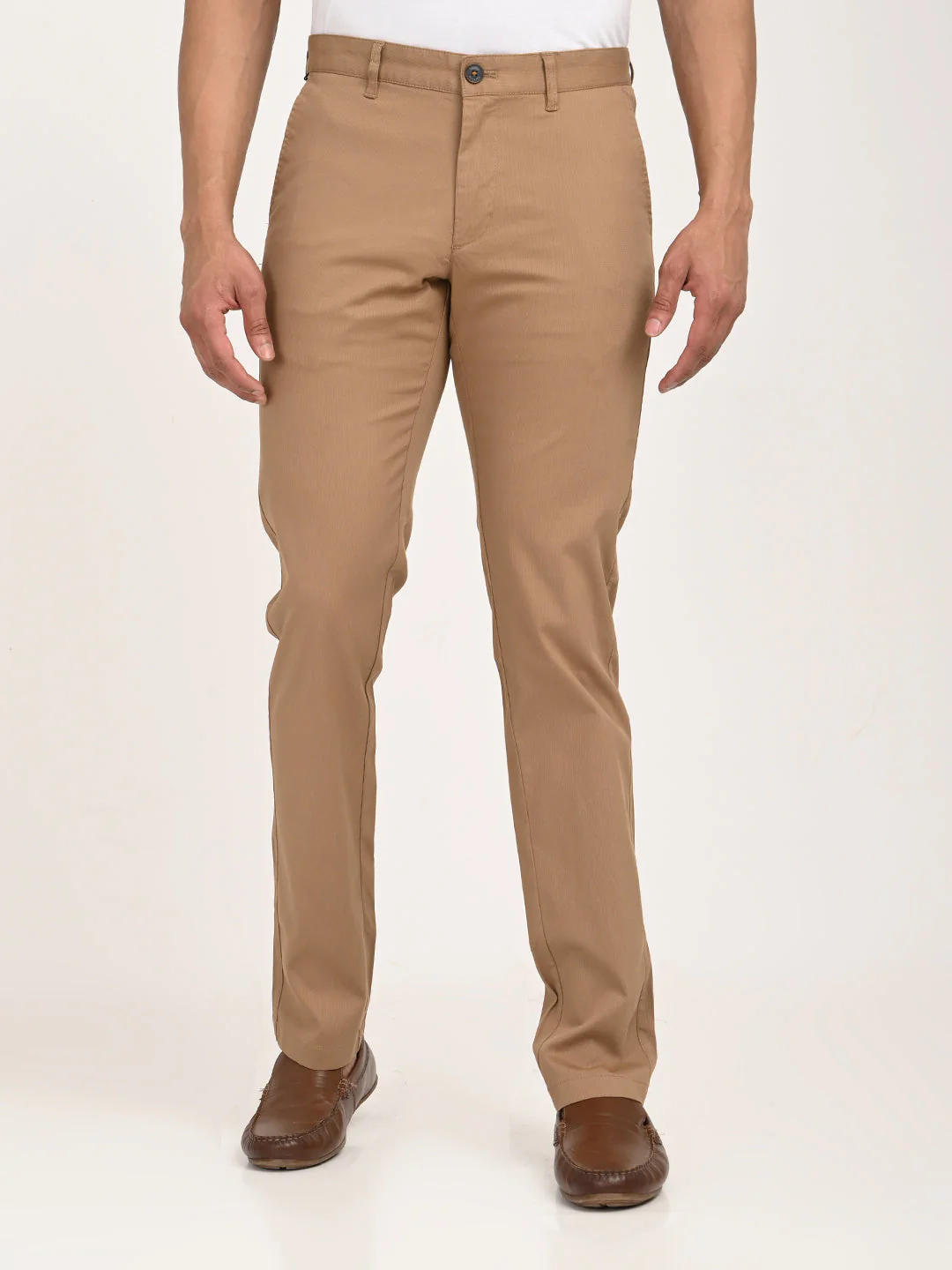 Men's Brooklyn Fit Cotton Stretch Trouser - Image 7