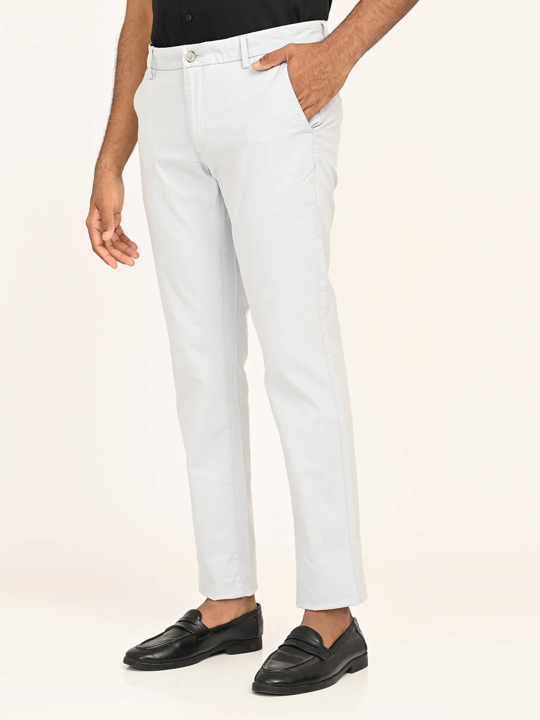Men's Brooklyn Fit Cotton Stretch Trouser - Image 14