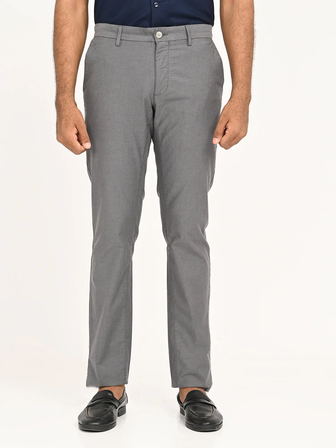 Men's Brooklyn Fit Cotton Stretch Trouser - Image 19