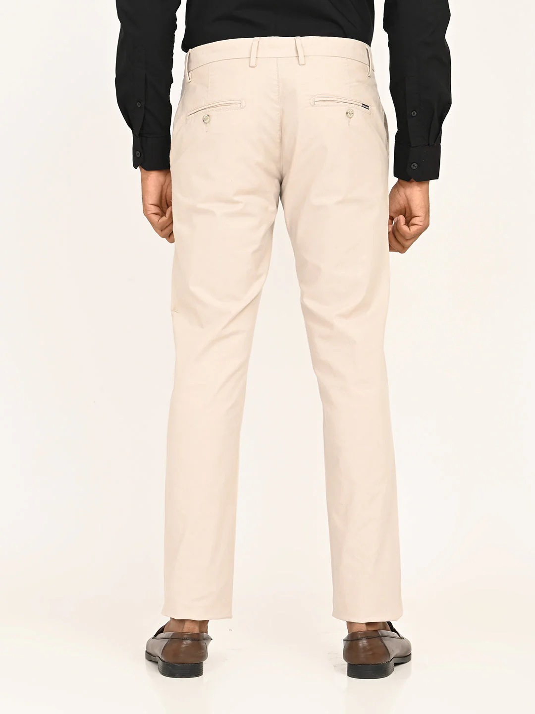 Men's Brooklyn Fit Cotton Stretch Trouser - Image 4