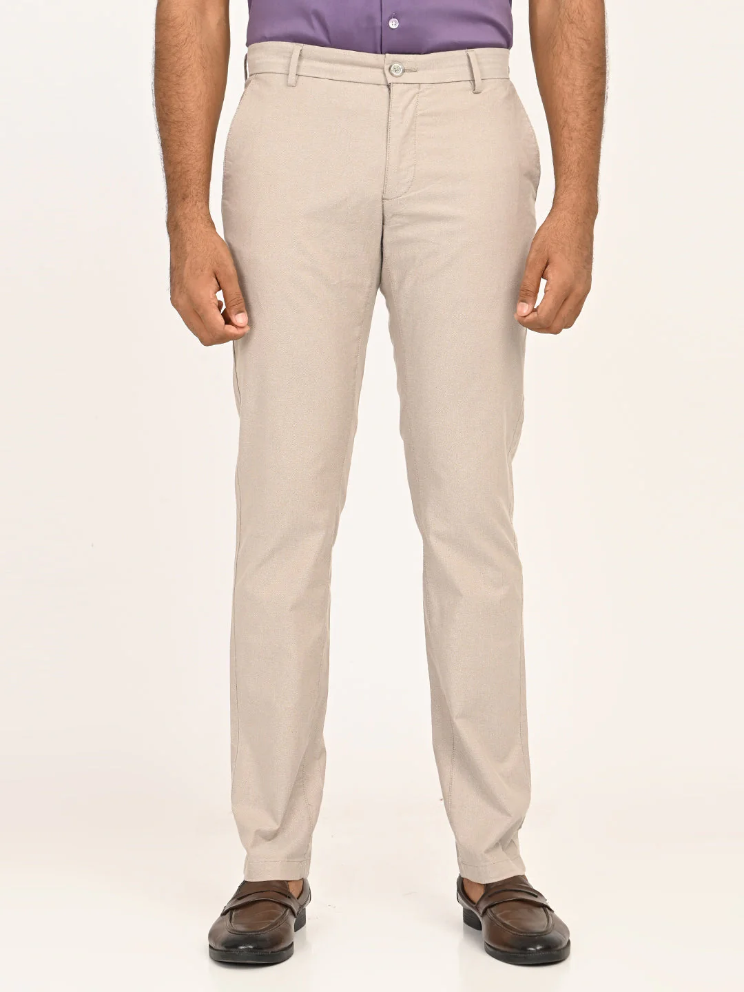 Men's Brooklyn Fit Cotton Stretch Trouser - Image 7