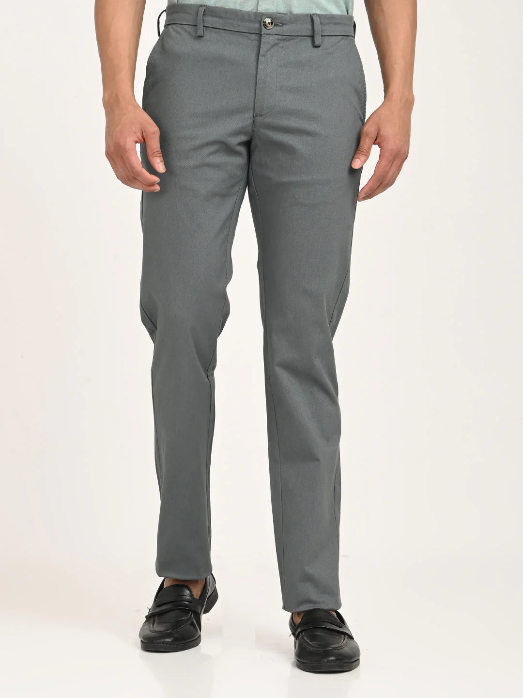 Men's Brooklyn Fit Cotton Stretch Trouser - Image 7