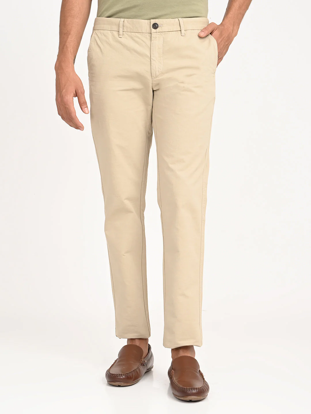 Men's Brooklyn Fit Cotton Stretch Trouser
