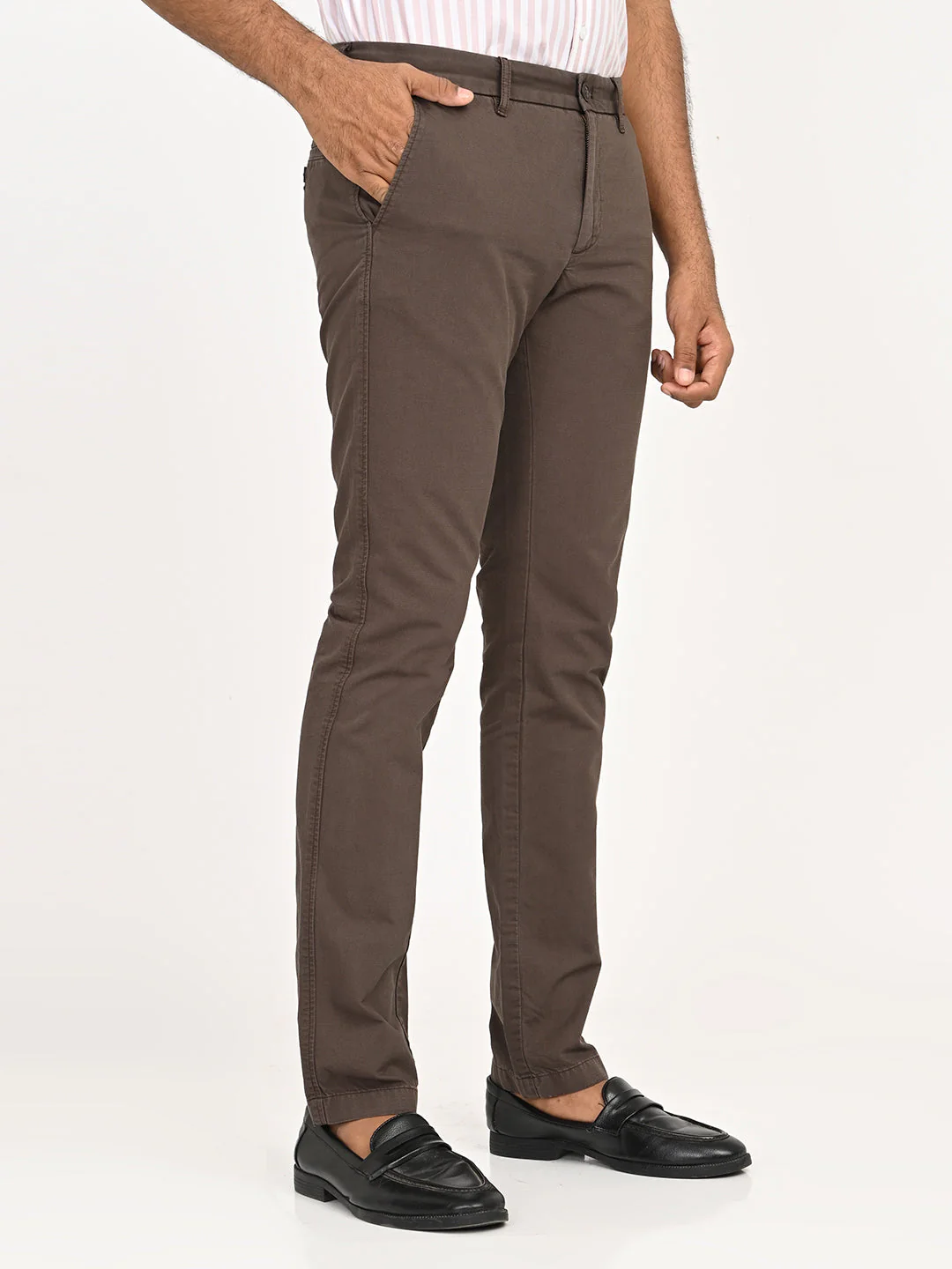 Men's Brooklyn Fit Cotton Stretch Trouser - Image 15