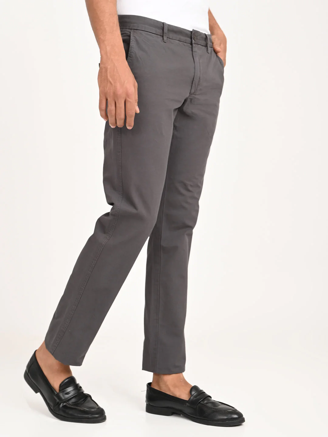 Men's Brooklyn Fit Cotton Stretch Trouser - Image 9