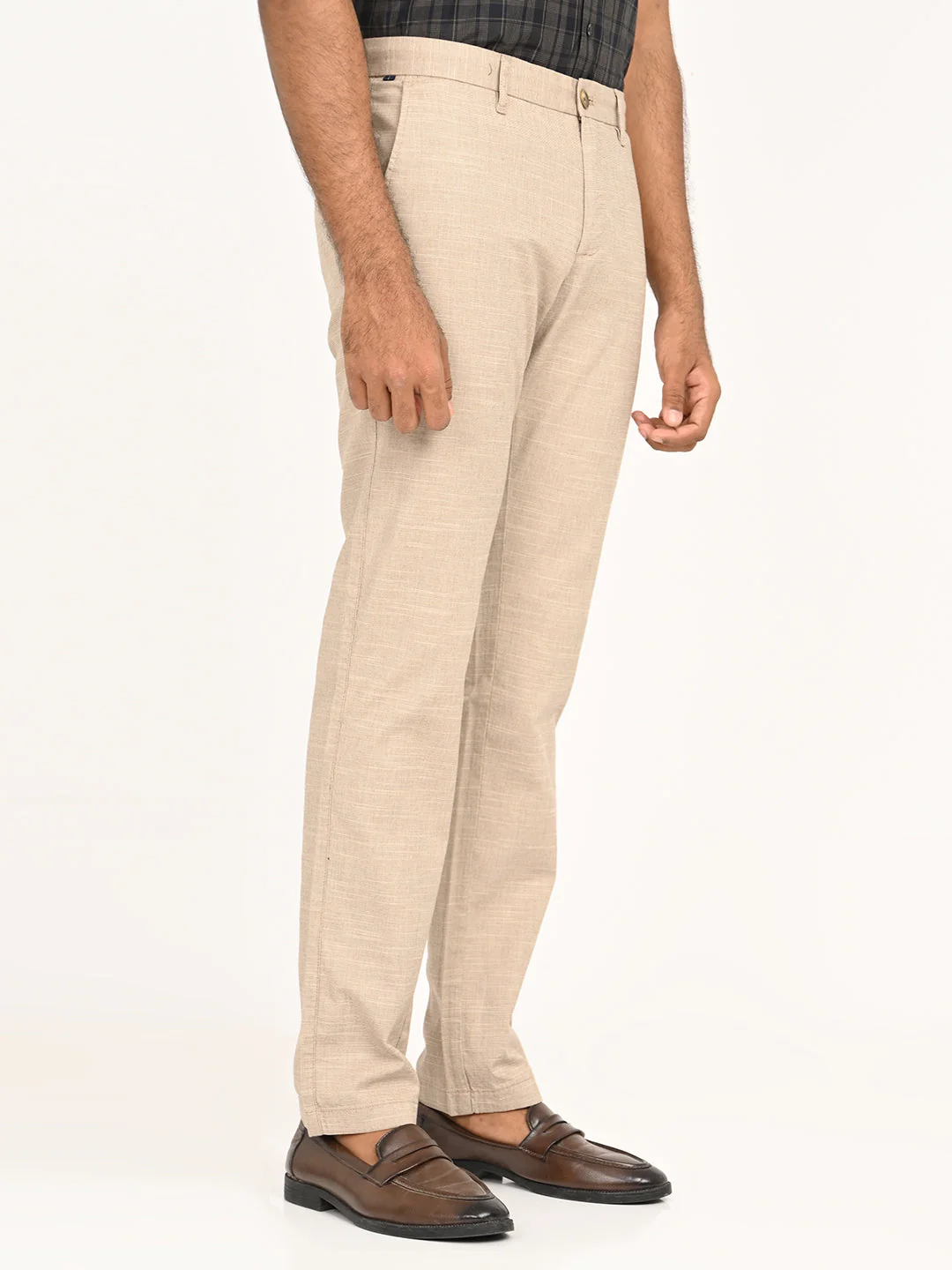 Men's Brooklyn Fit Cotton Stretch Trouser - Image 3
