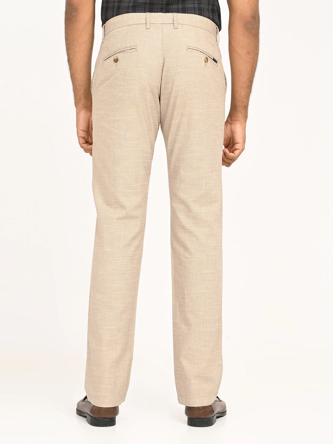 Men's Brooklyn Fit Cotton Stretch Trouser - Image 4