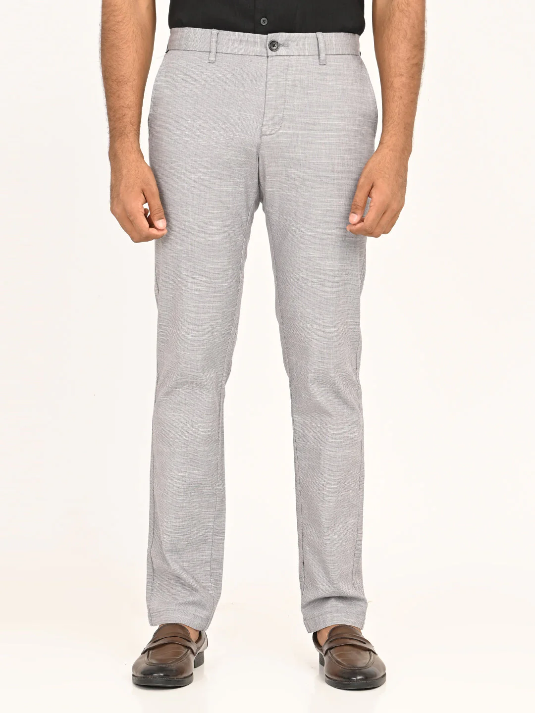 Men's Brooklyn Fit Cotton Stretch Trouser - Image 7