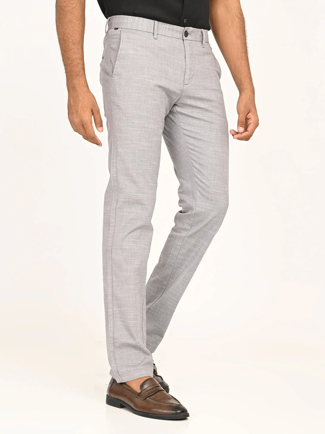 Men's Brooklyn Fit Cotton Stretch Trouser - Image 9