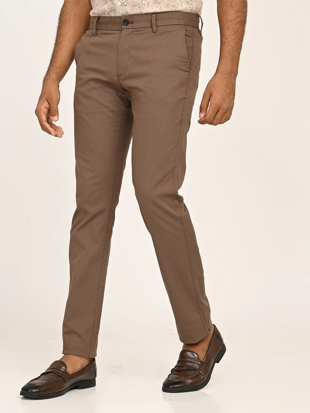 Men's Brooklyn Fit Cotton Stretch Trouser - Image 2