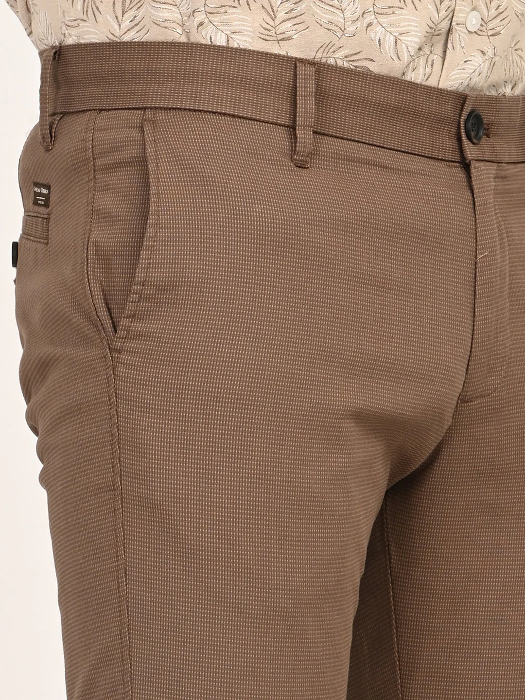 Men's Brooklyn Fit Cotton Stretch Trouser - Image 5