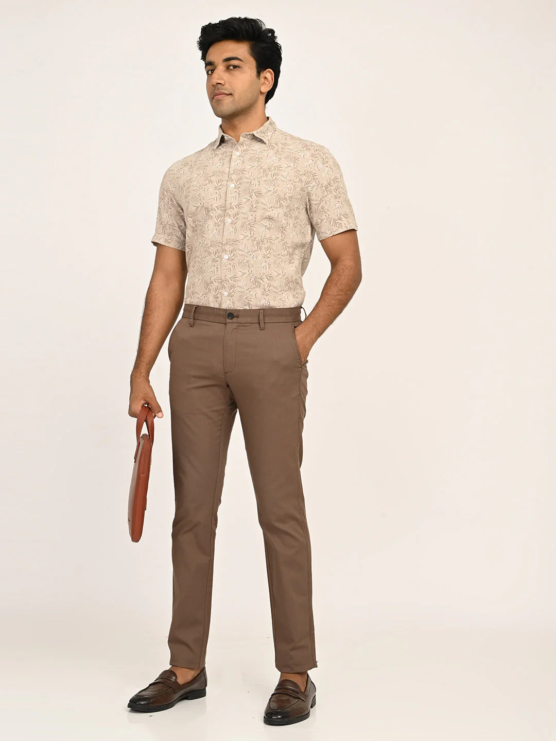 Men's Brooklyn Fit Cotton Stretch Trouser - Image 6