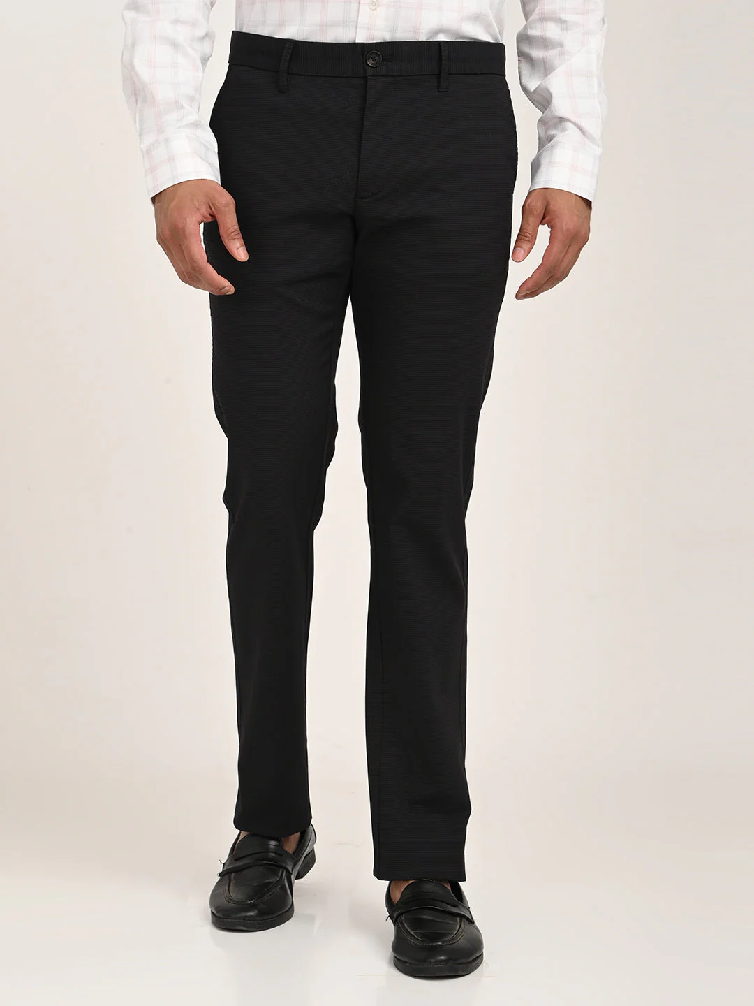 Men's Brooklyn Fit Cotton Stretch Trouser - Image 7