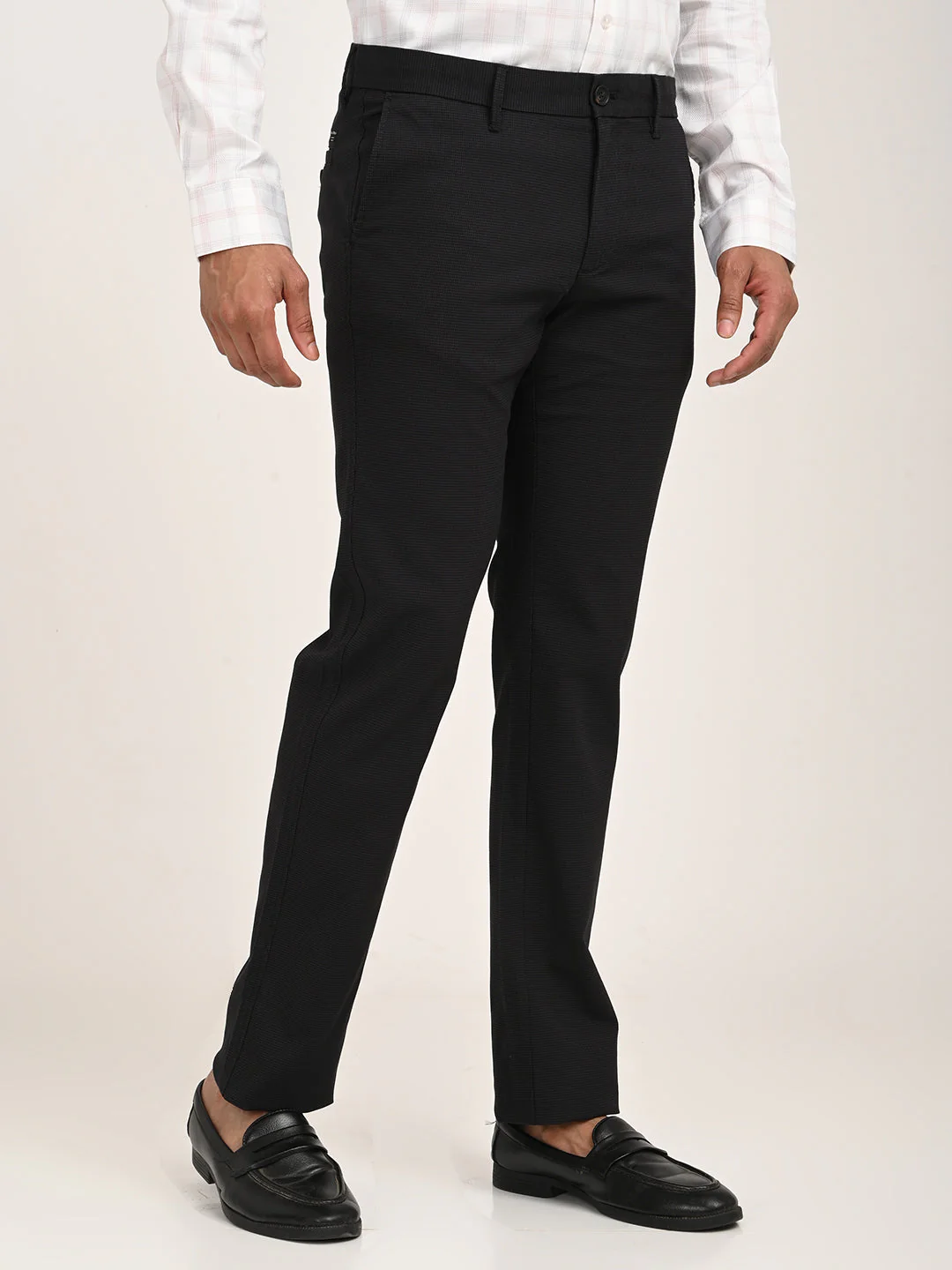Men's Brooklyn Fit Cotton Stretch Trouser - Image 9