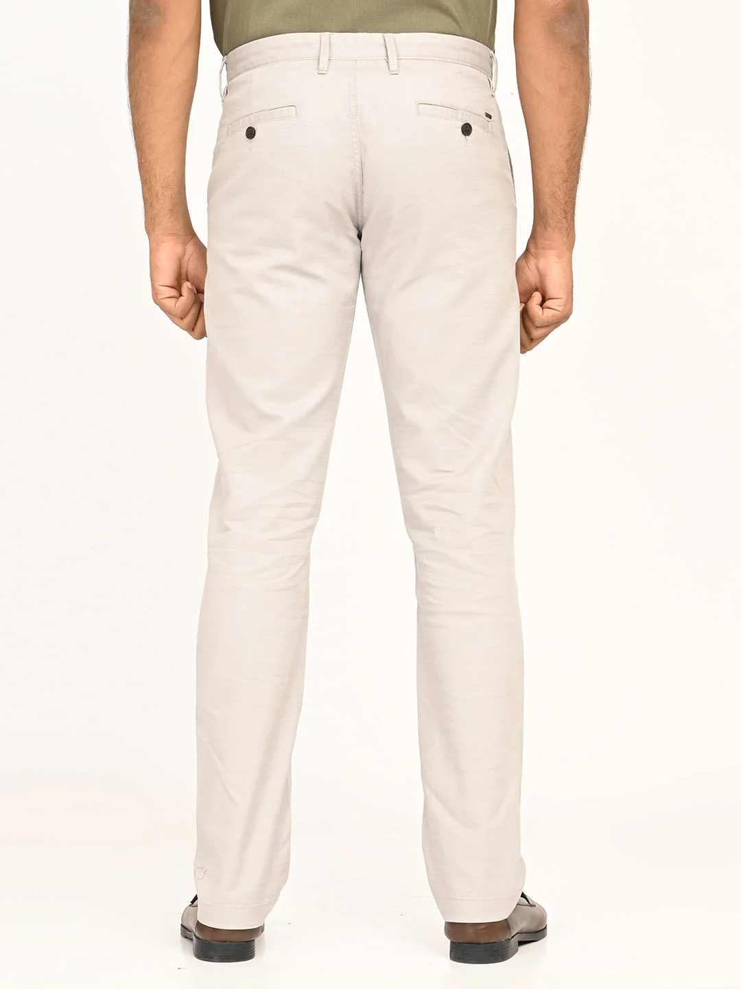 Men's Brooklyn Fit Cotton Stretch Trouser - Image 4