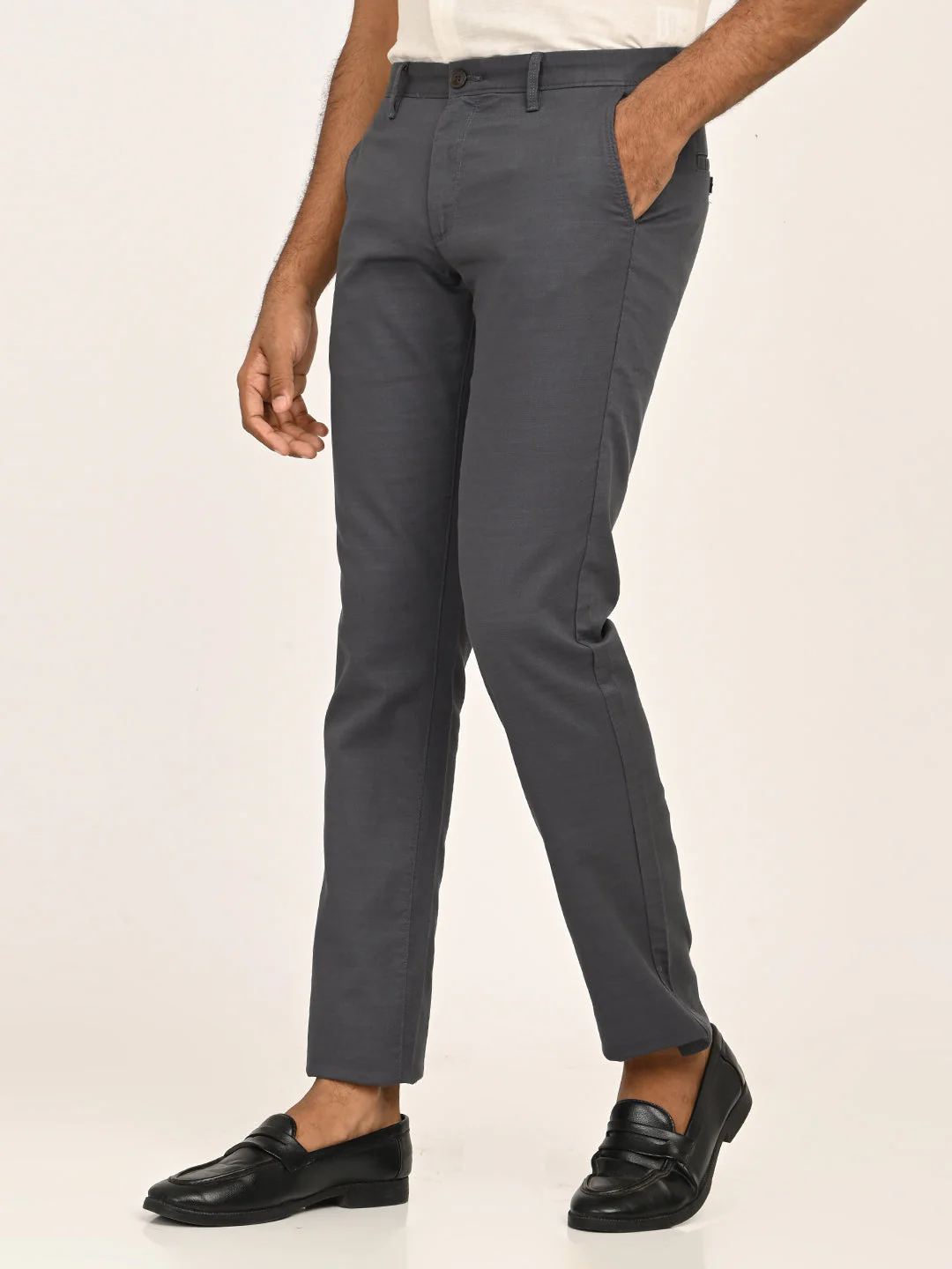 Men's Brooklyn Fit Cotton Stretch Trouser - Image 8