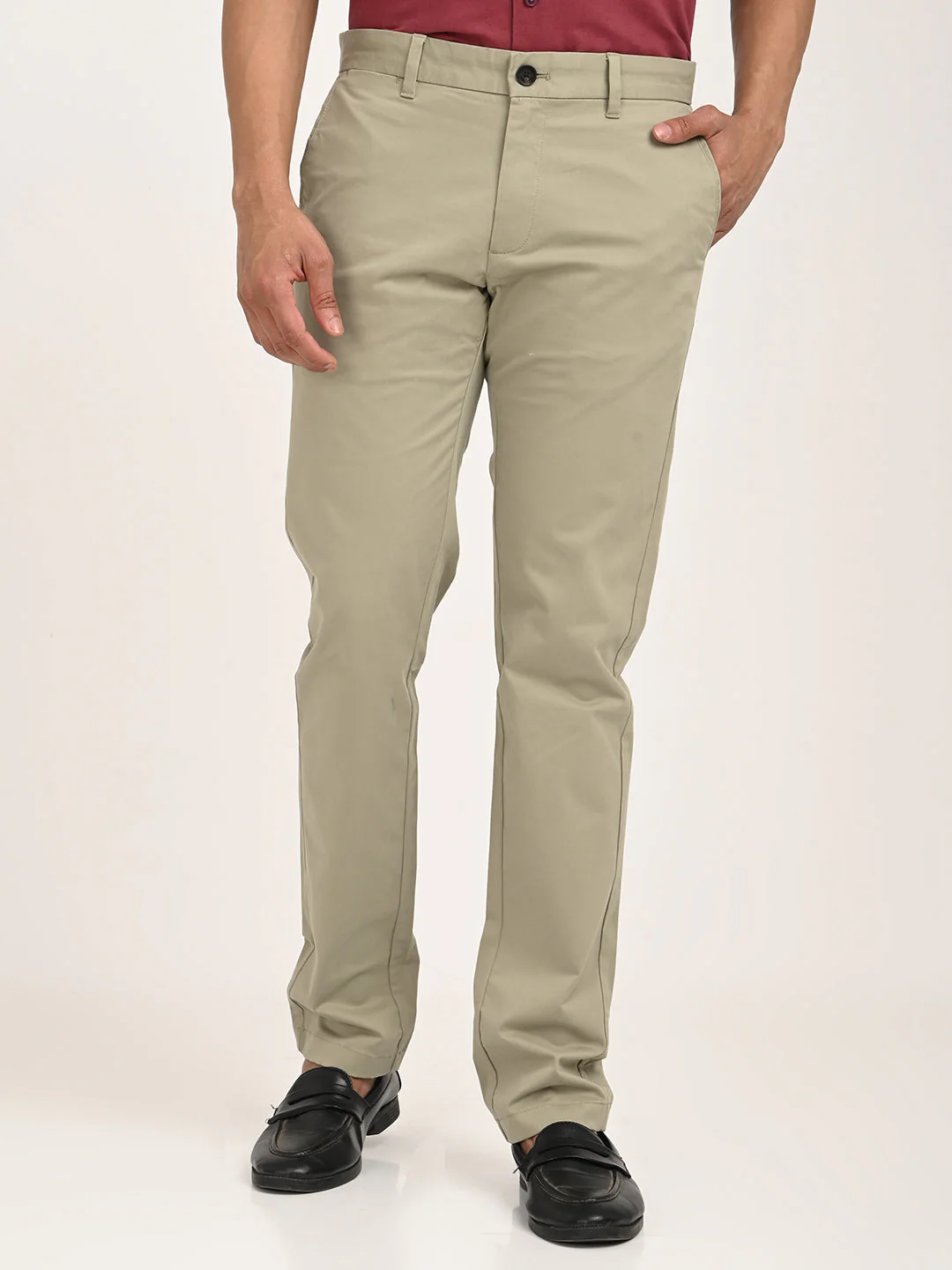Men's Brooklyn Fit Cotton Stretch Trouser - Image 13