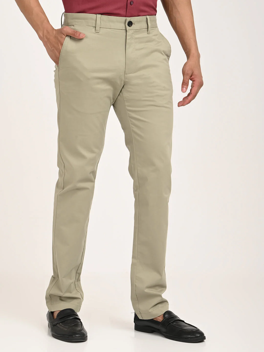 Men's Brooklyn Fit Cotton Stretch Trouser - Image 15