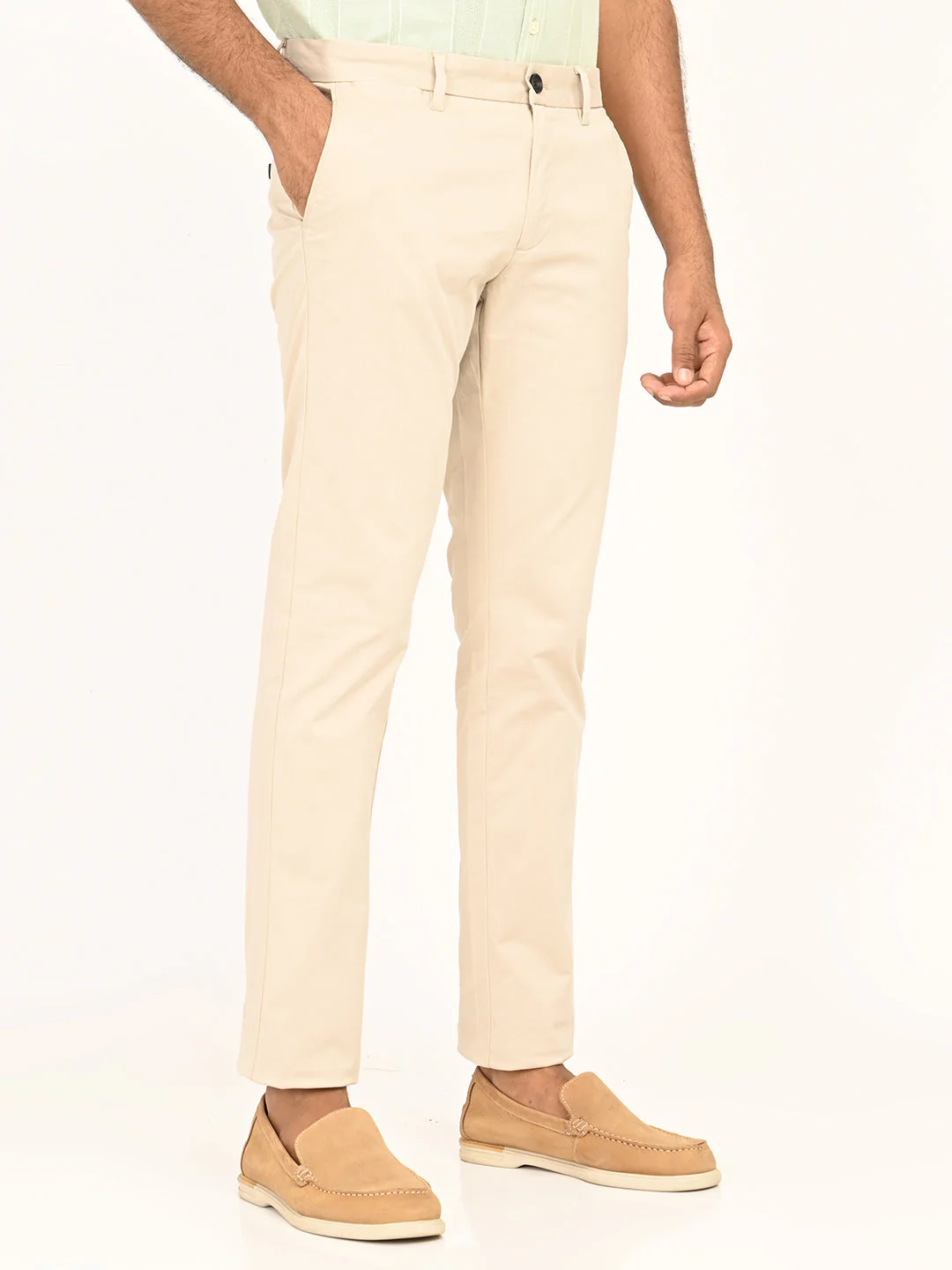 Men's Brooklyn Fit Cotton Stretch Trouser - Image 27