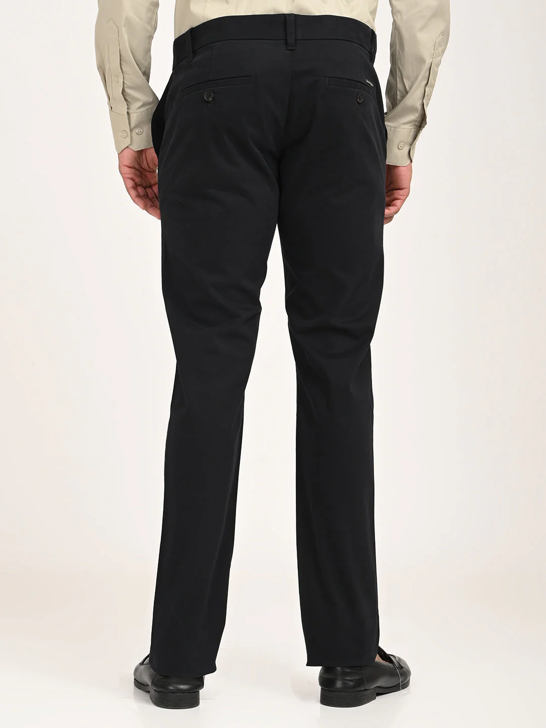 Men's Brooklyn Fit Cotton Stretch Trouser - Image 4