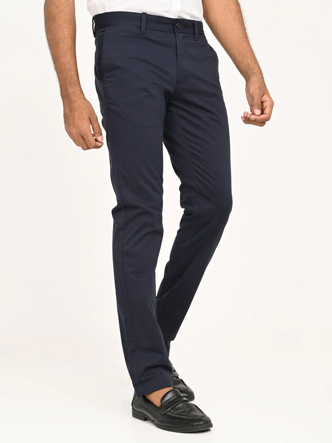 Men's Brooklyn Fit Cotton Stretch Trouser - Image 9
