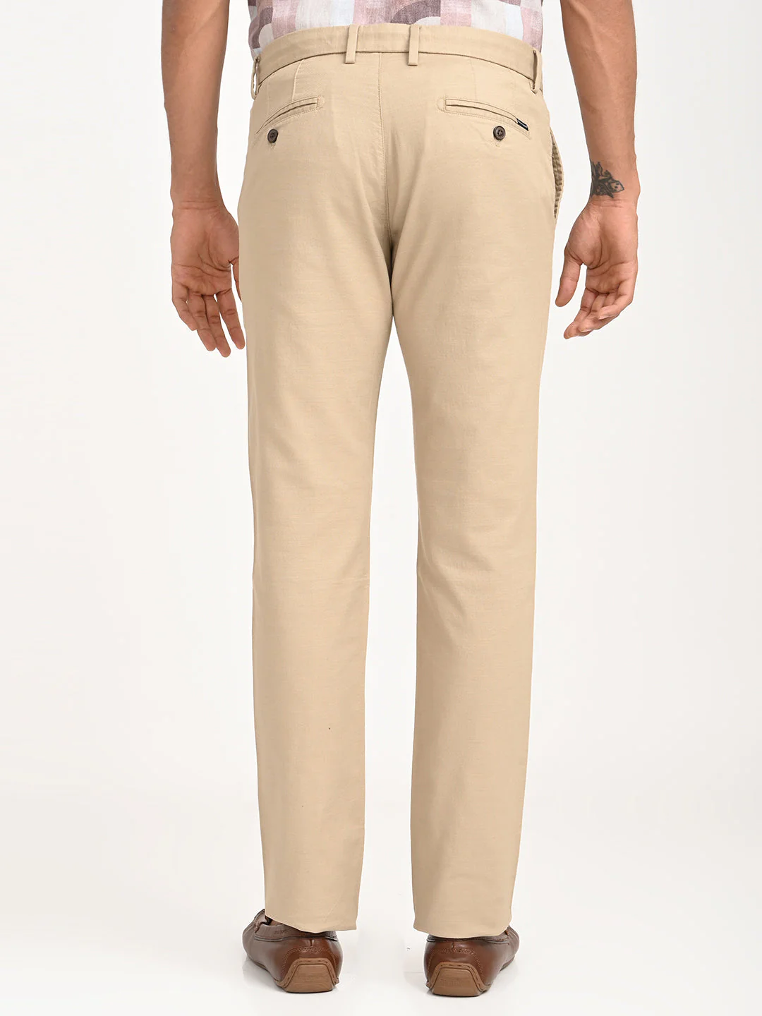 Men's Brooklyn Fit Cotton Stretch Trouser - Image 10