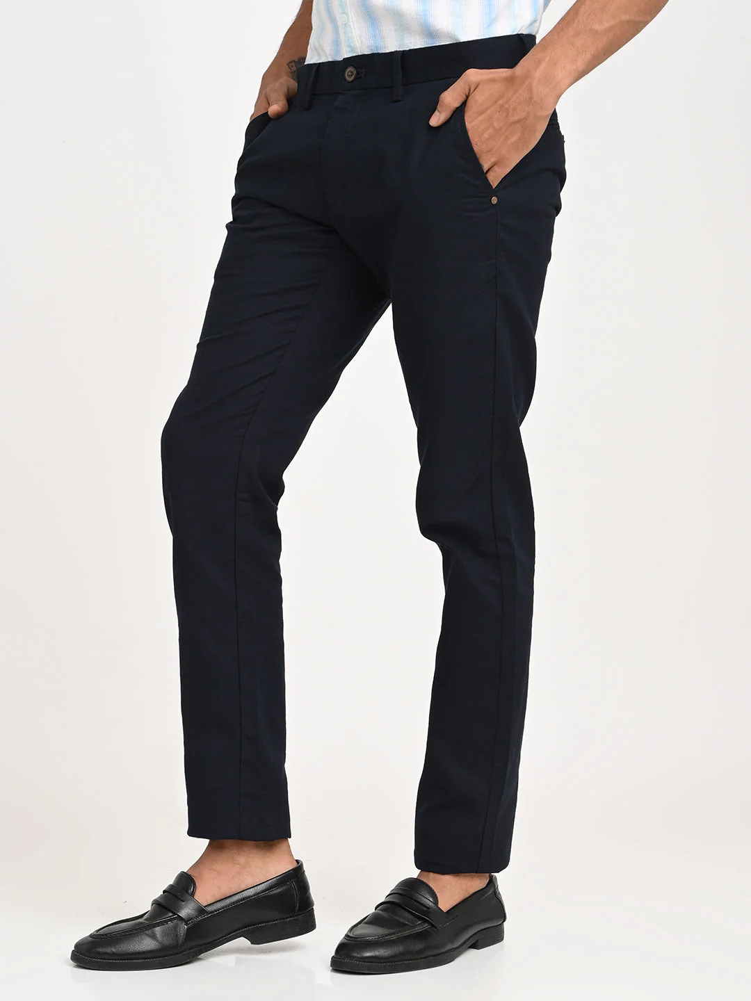 Men's Brooklyn Fit Cotton Stretch Trouser - Image 14