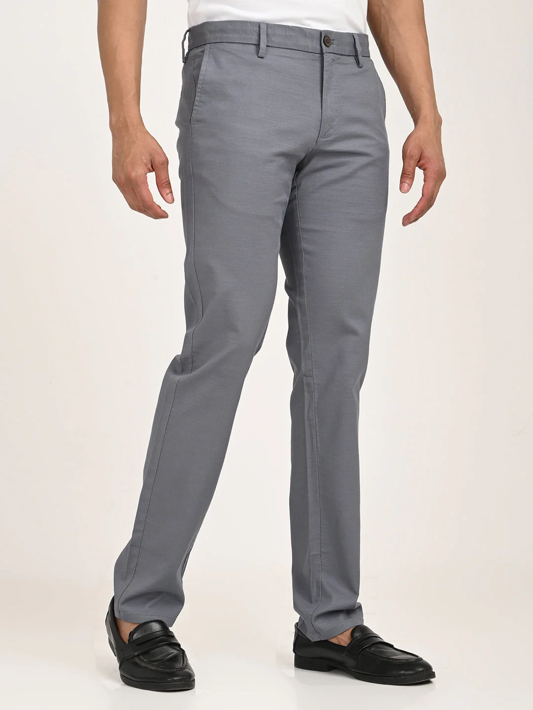 Men's Brooklyn Fit Cotton Stretch Trouser - Image 21