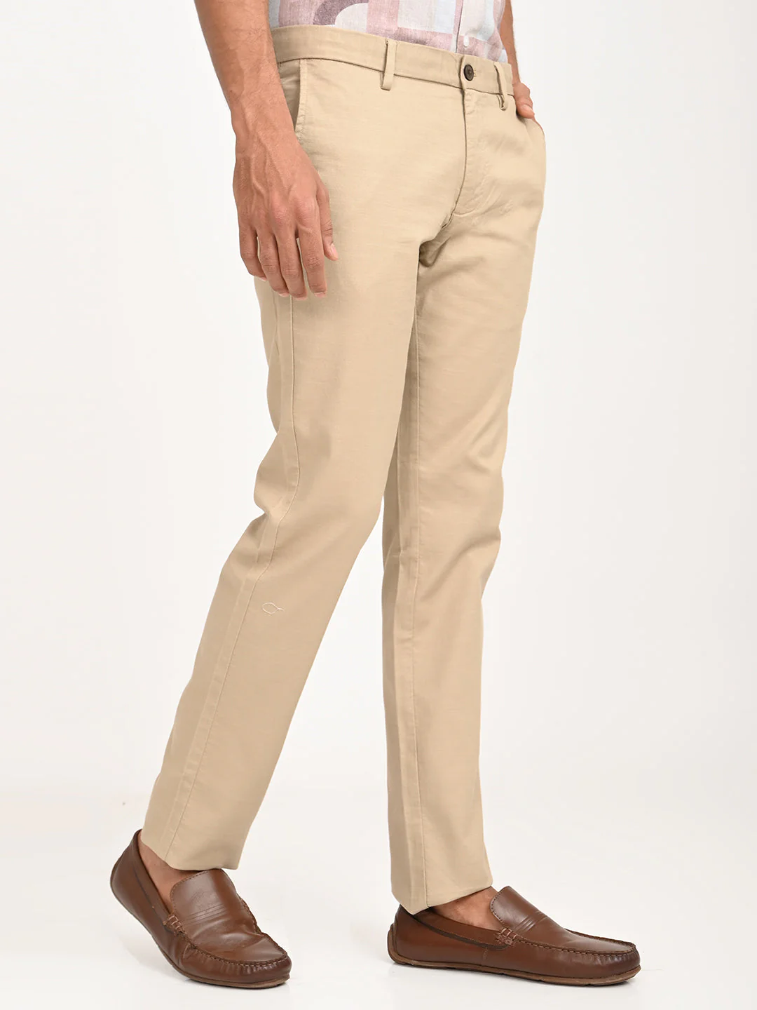 Men's Brooklyn Fit Cotton Stretch Trouser - Image 9