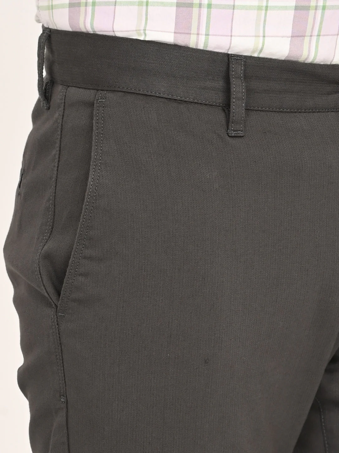 Men's Brooklyn Fit Cotton Stretch Trouser - Image 5