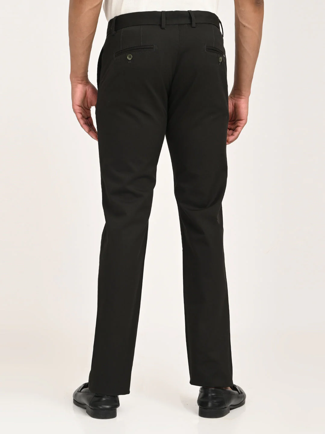 Men's Brooklyn Fit Cotton Stretch Trouser - Image 4