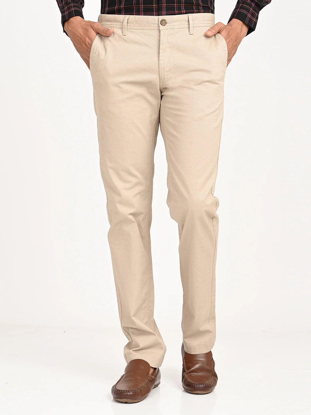 Men's Brooklyn Fit Cotton Stretch Trouser