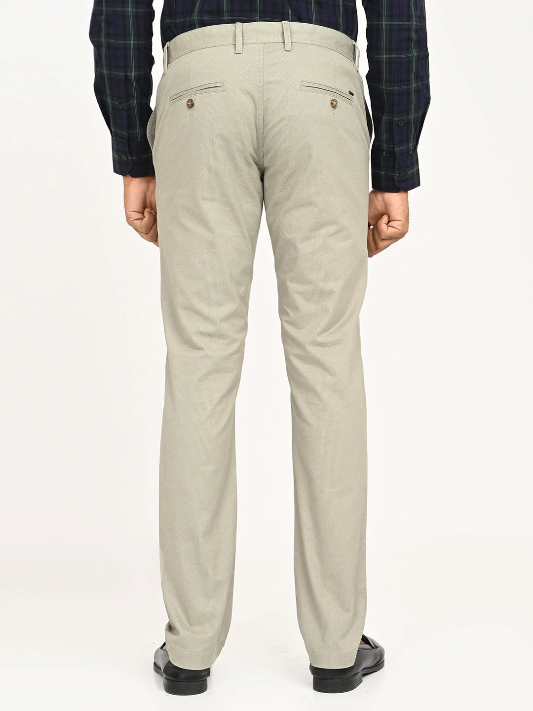 Men's Brooklyn Fit Cotton Stretch Trouser - Image 10