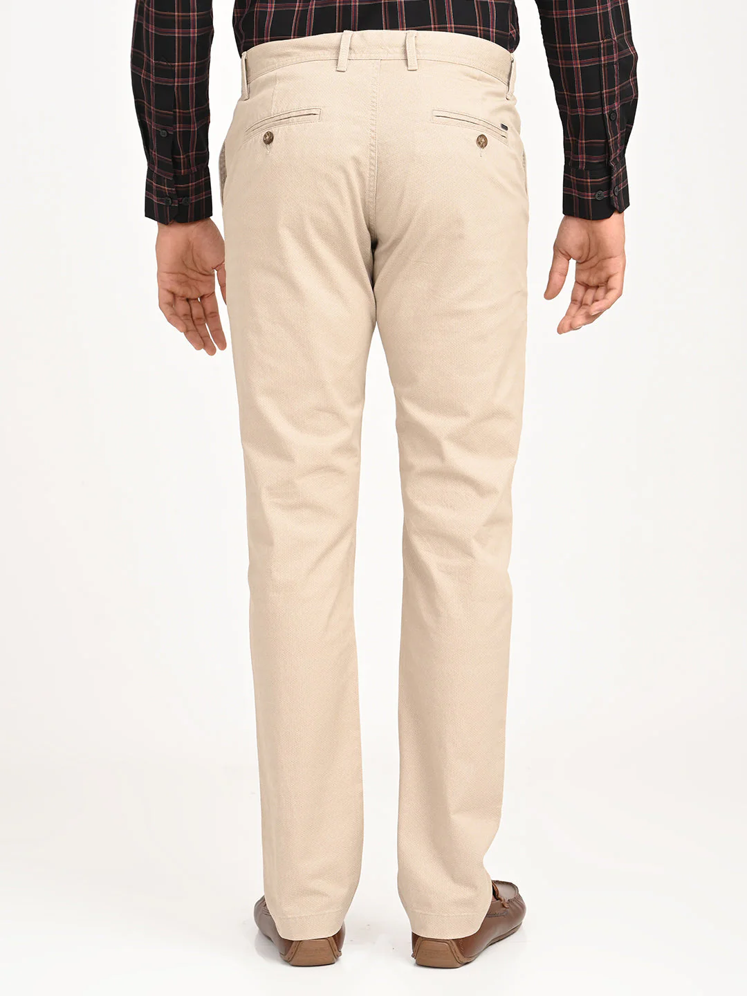 Men's Brooklyn Fit Cotton Stretch Trouser - Image 4
