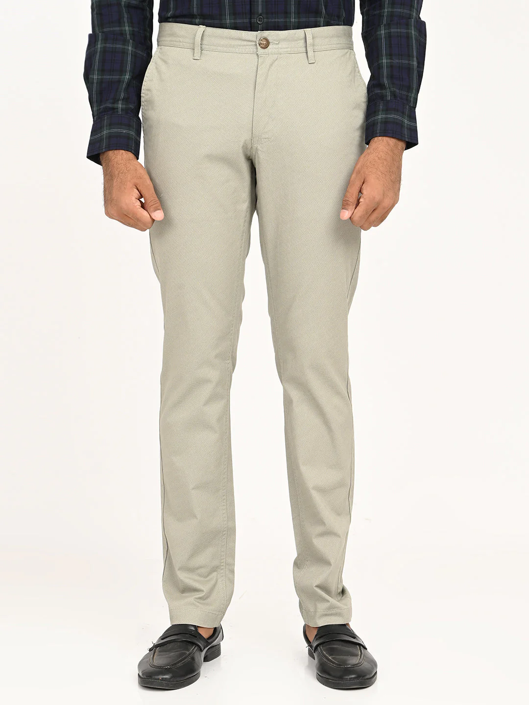 Men's Brooklyn Fit Cotton Stretch Trouser - Image 7