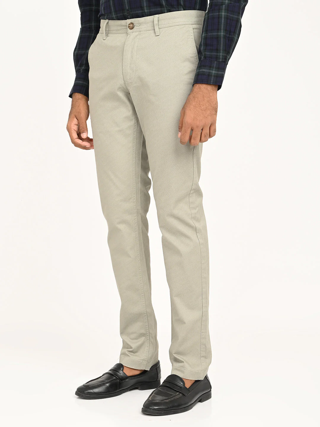 Men's Brooklyn Fit Cotton Stretch Trouser - Image 8