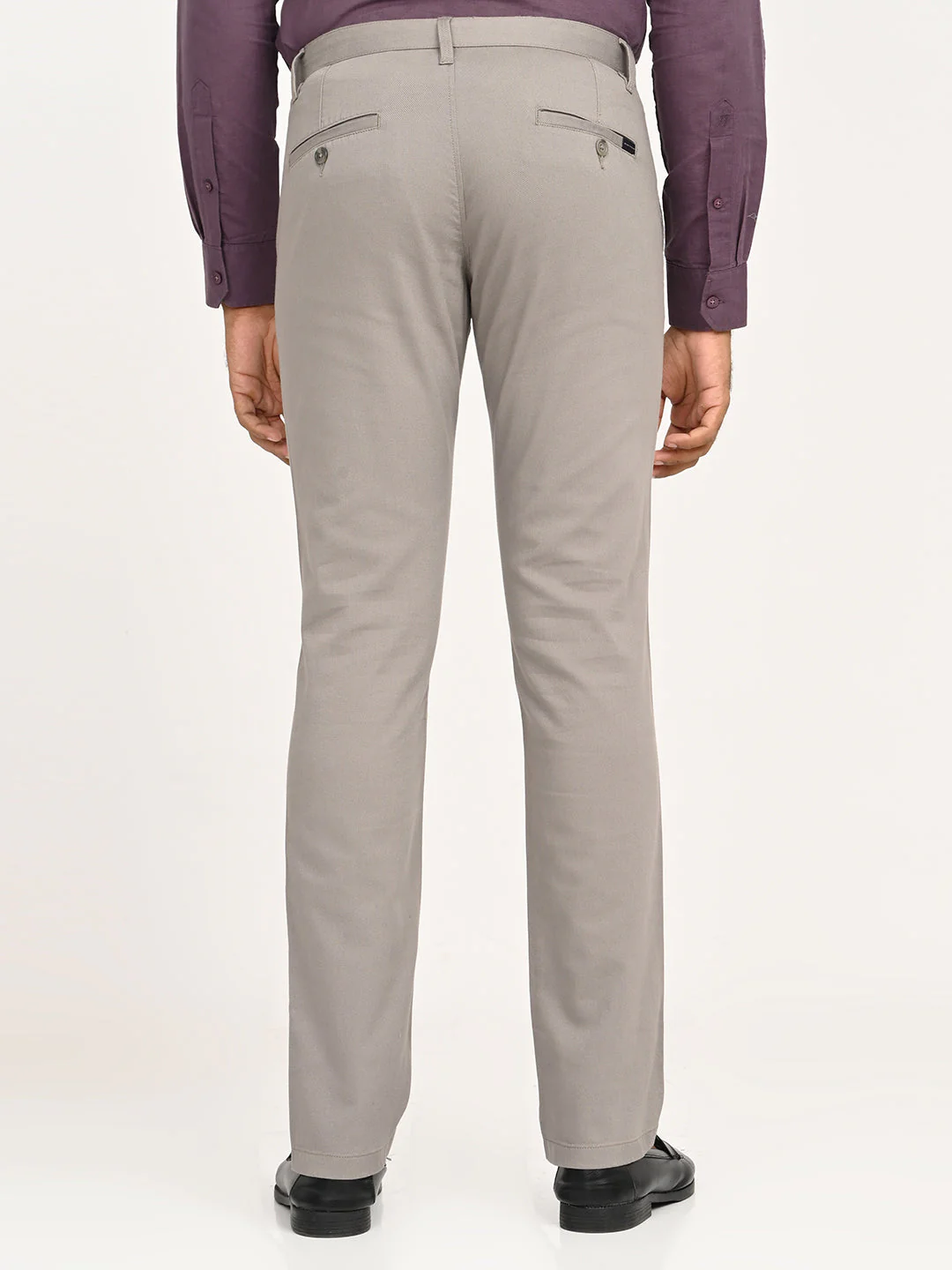 Men's Brooklyn Fit Cotton Stretch Trouser - Image 4