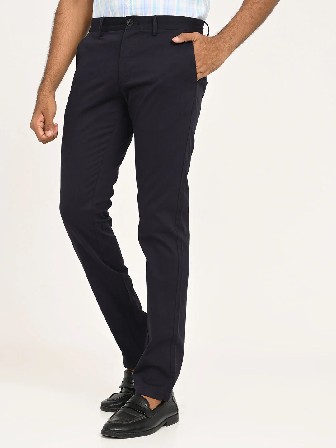 Men's Brooklyn Fit Cotton Stretch Trouser - Image 14