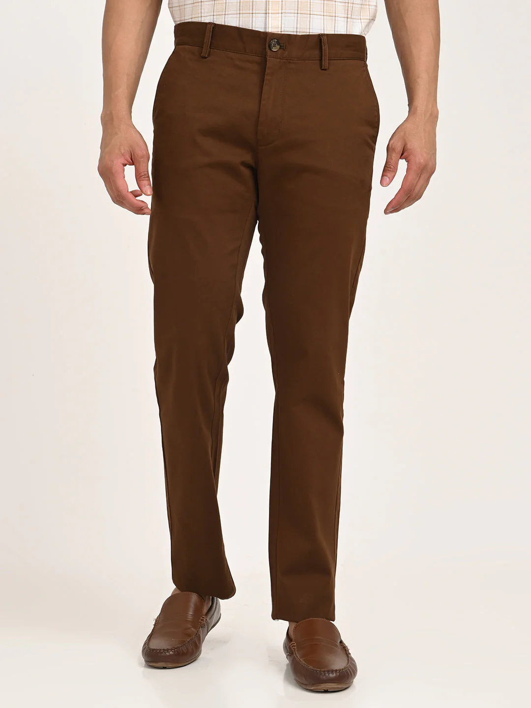 Men's Brooklyn Fit Cotton Stretch Trouser - Image 25