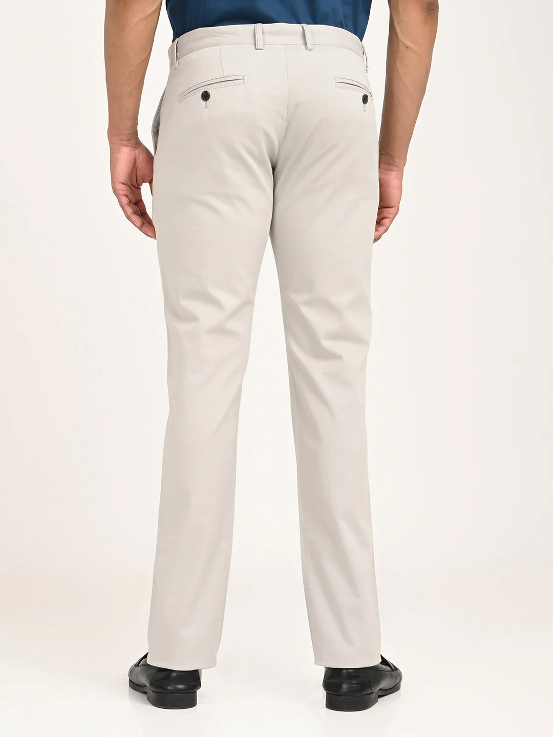 Men's Brooklyn Fit Cotton Stretch Trouser - Image 4