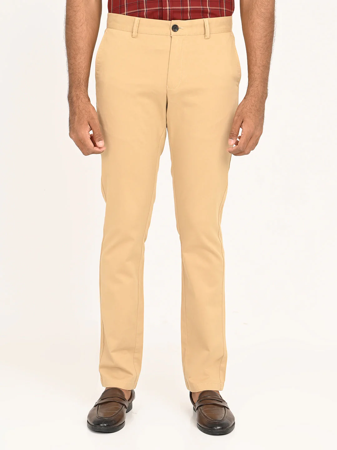Men's Brooklyn Fit Cotton Stretch Trouser - Image 7