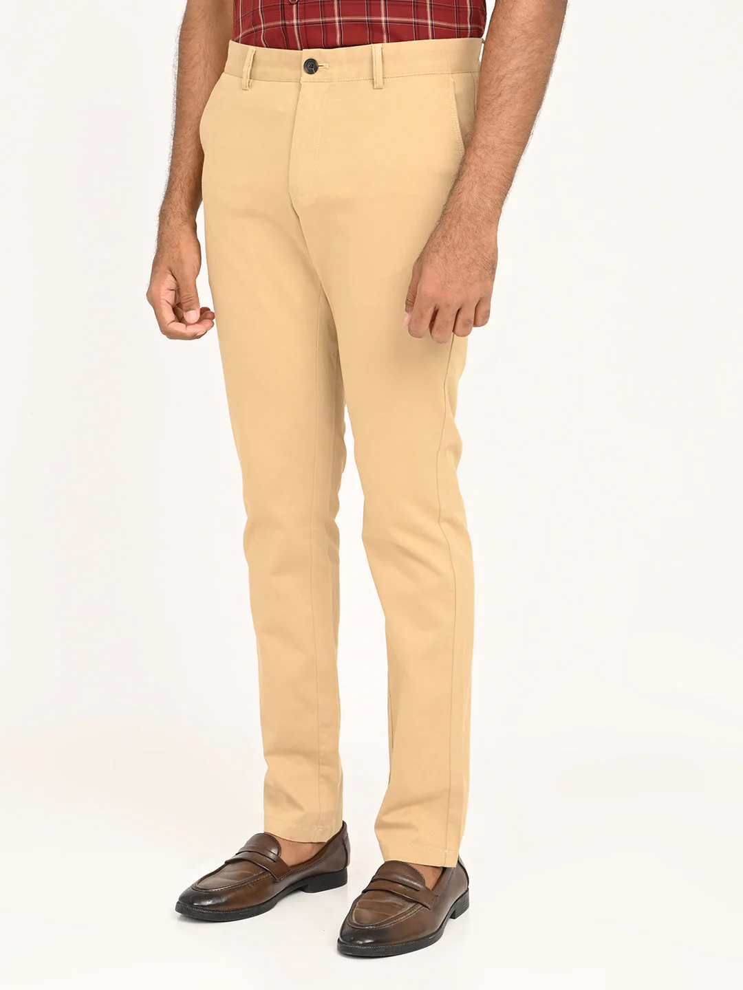 Men's Brooklyn Fit Cotton Stretch Trouser - Image 8