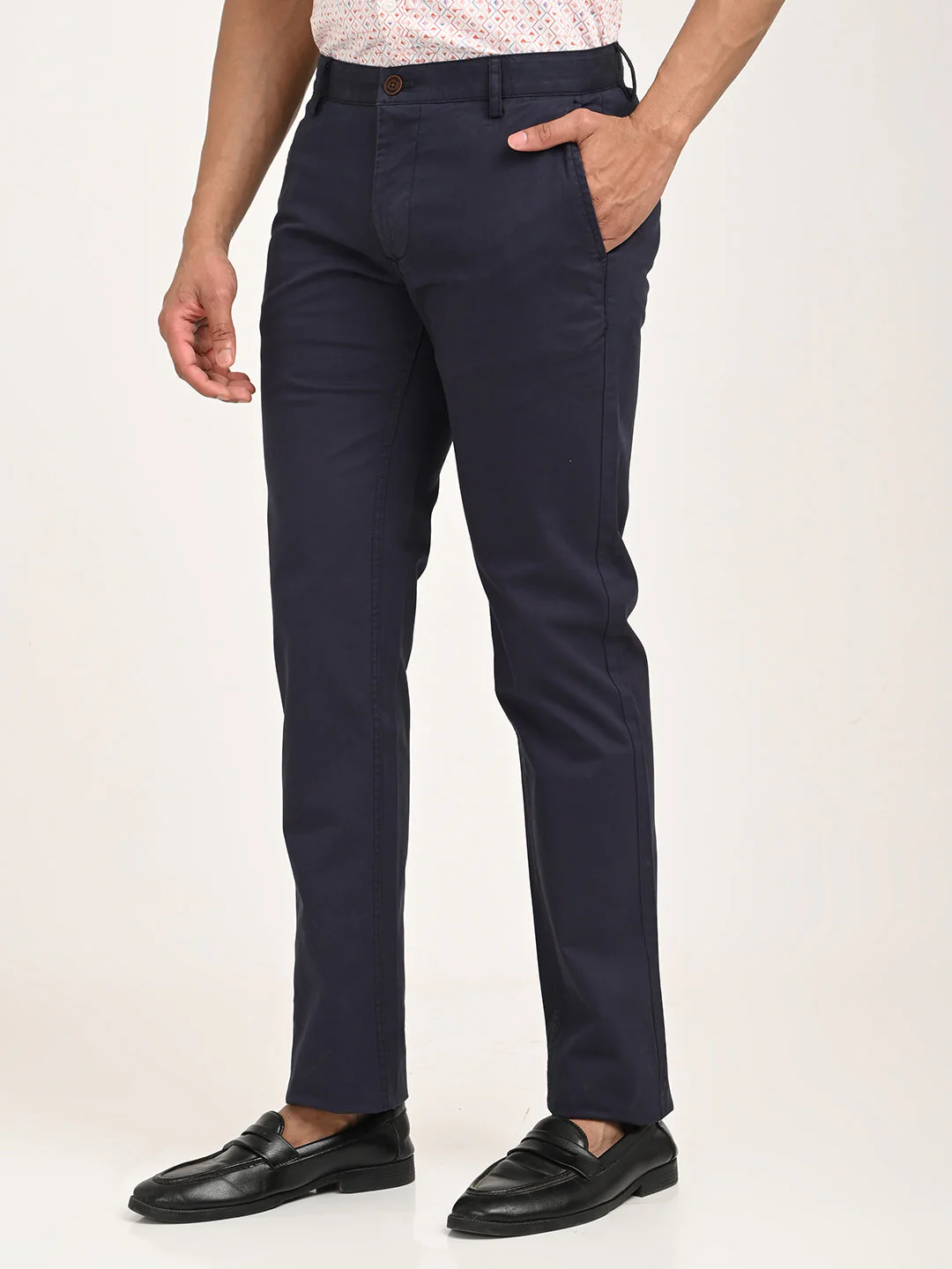 Men's Brooklyn Fit Cotton Stretch Trouser - Image 14