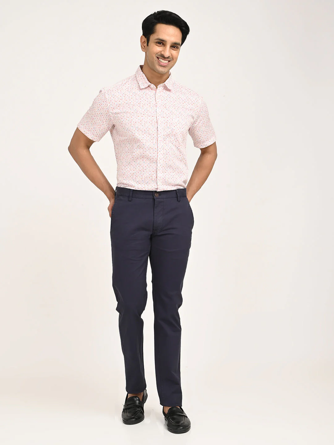 Men's Brooklyn Fit Cotton Stretch Trouser - Image 18