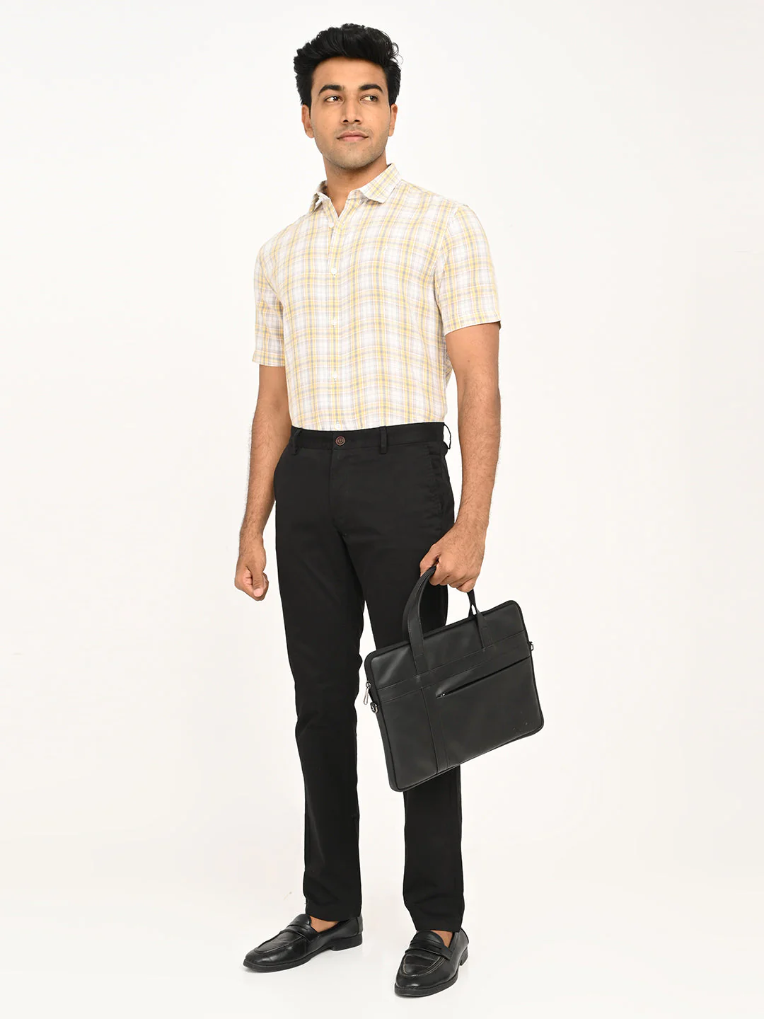 Men's Brooklyn Fit Cotton Stretch Trouser - Image 30