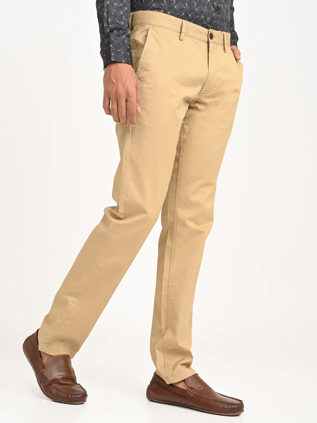 Men's Brooklyn Fit Cotton Stretch Trouser - Image 9
