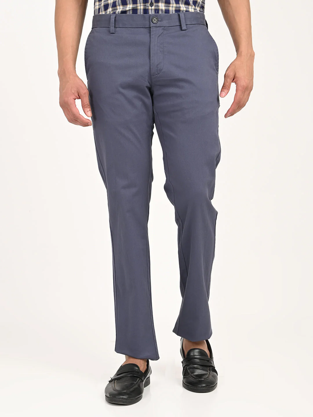 Men's Brooklyn Fit Cotton Stretch Trouser - Image 7